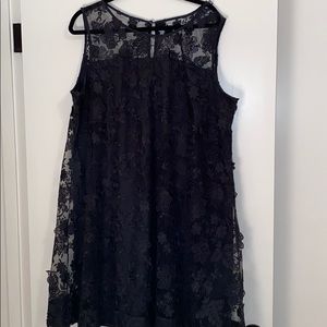 Lane Bryant Forest Green Dress